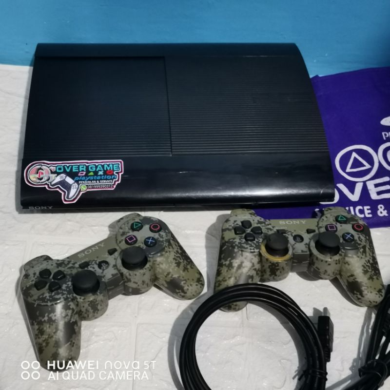 PS3 Super Slim STIK ORI MESIN ARMY