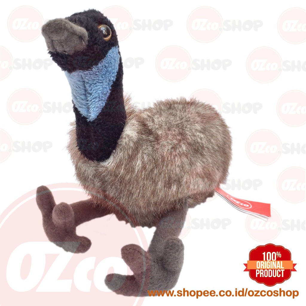 Boneka Hewan Burung Emu Original Ozco Soz070 Shopee Indonesia