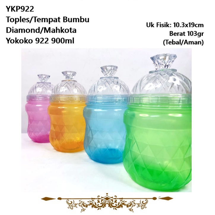 Toples Mini/Tempat Bumbu Yokoko YKP922