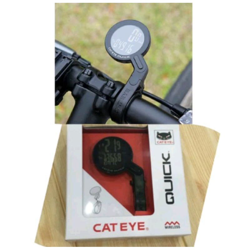 Speedometer sepeda cat eye CC-RS100W. Quick wireless