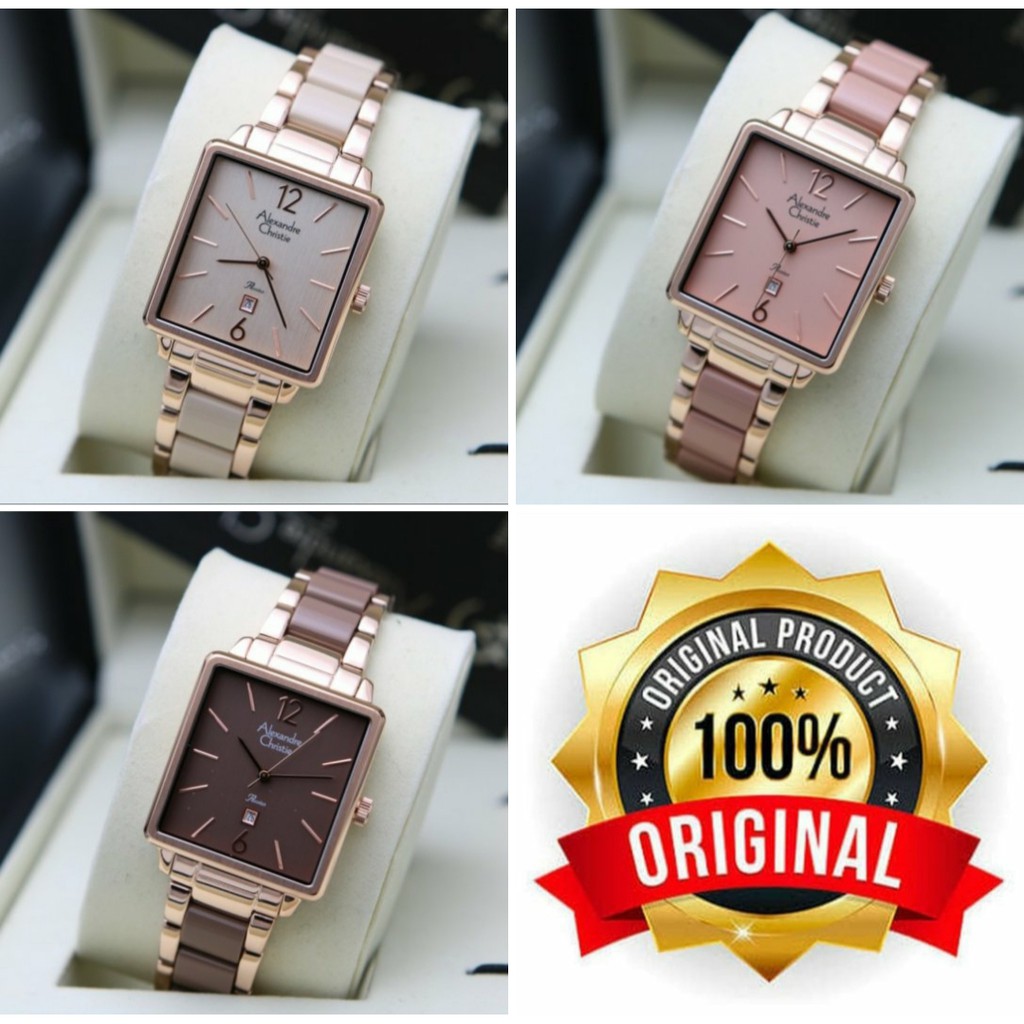 Jam Tangan Wanita Alexandre Christie Ac2917 / 2917 Original