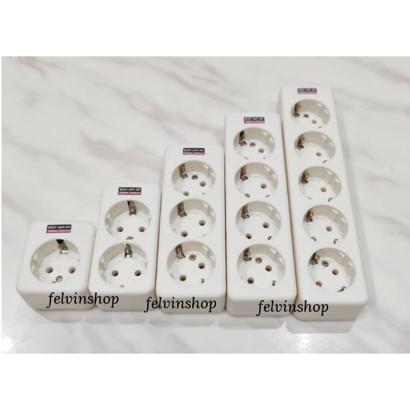 STOP KONTAK ARDE LOYAL TEMPEL 1 LUBANG , 2 LUBANG , 3 LUBANG , 4 LUBANG , 5 LUBANG