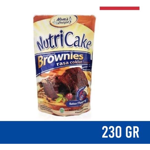 

10.10 Brands Festival NUTRICAKE BROWNIES KUKUS PANGGANG COKELAT 230GR nutricake chocolate