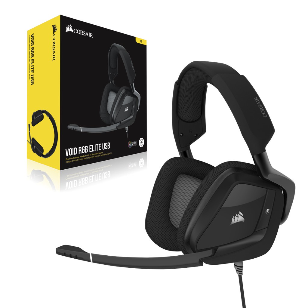 VOID RGB ELITE USB Premium Gaming Headset with 7.1 Surround Sound MANTUL GAN