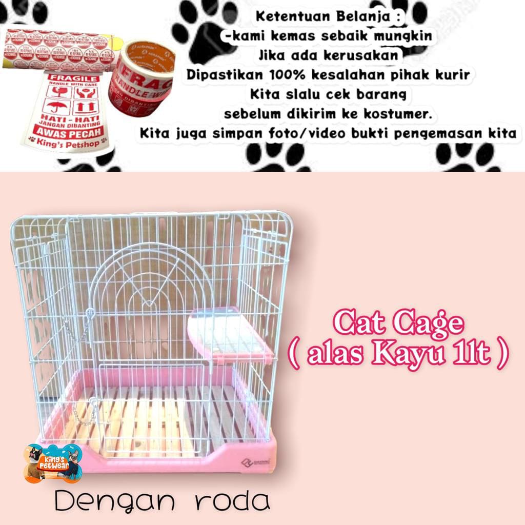 KANDANG KUCING GDY021B / Kandang Untuk Hewan / Kandang Termurah / Kandang Ukuran Besar / Kandang Unt