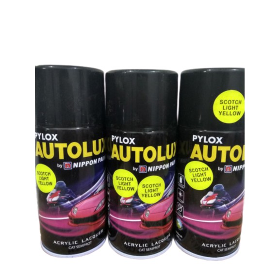 

CAT SEMPROT PYLOX AUTOLUX KUNING STABILO NIPPON PAINT ORIGINAL CIKARANG