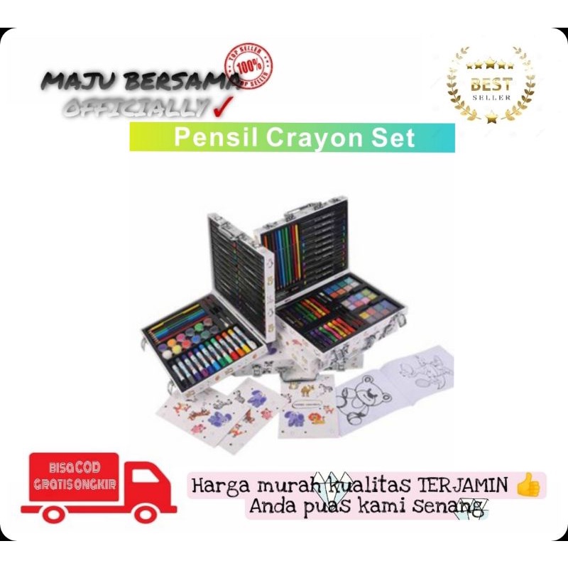 

MB - Pensil Warna Set Crayon Anak Art Set Alat Lukis Menggambar seni kerajinan Anak