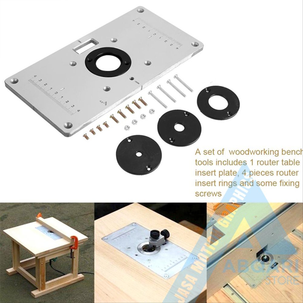 Jual Insert Plate Router Table Meja Router Meja Trimmer Shopee Indonesia