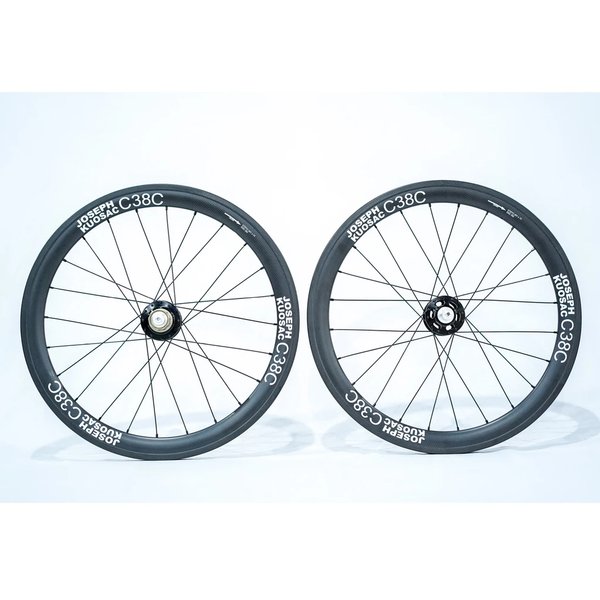 Joseph Kuosac C38C 20 Carbon Wheelset 451 - White Decal