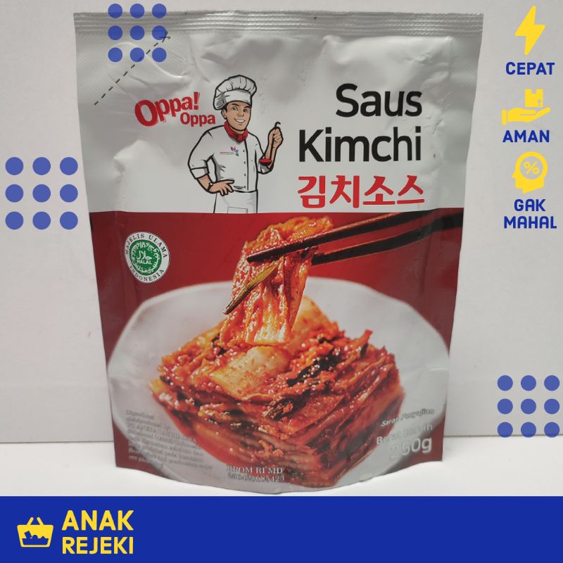 

Saus Kimchi OPPA 250gr - Bumbu Instan Saos Kimchi Korea Sawi Kimci
