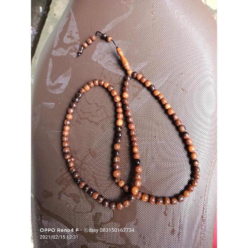 TASBIH KAYU ULIN TIMBUL/MANANG. PERLENGKAPAN SHOLAT