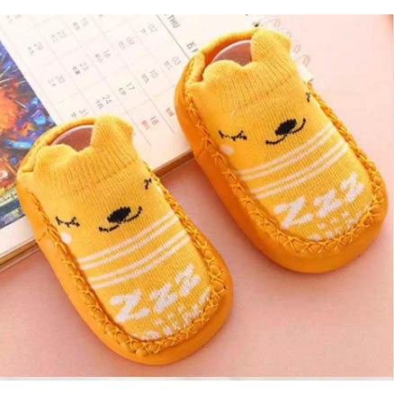 Sepatu Anak Bayi - Baby Prewalker Shoes Socks Anti Slip Kaos Kaki Anak Bayi usia 0-12 bulan