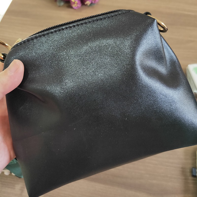 tas selempang wanita tas tangan cewek slingbag kulit sentetis import 2 in 1