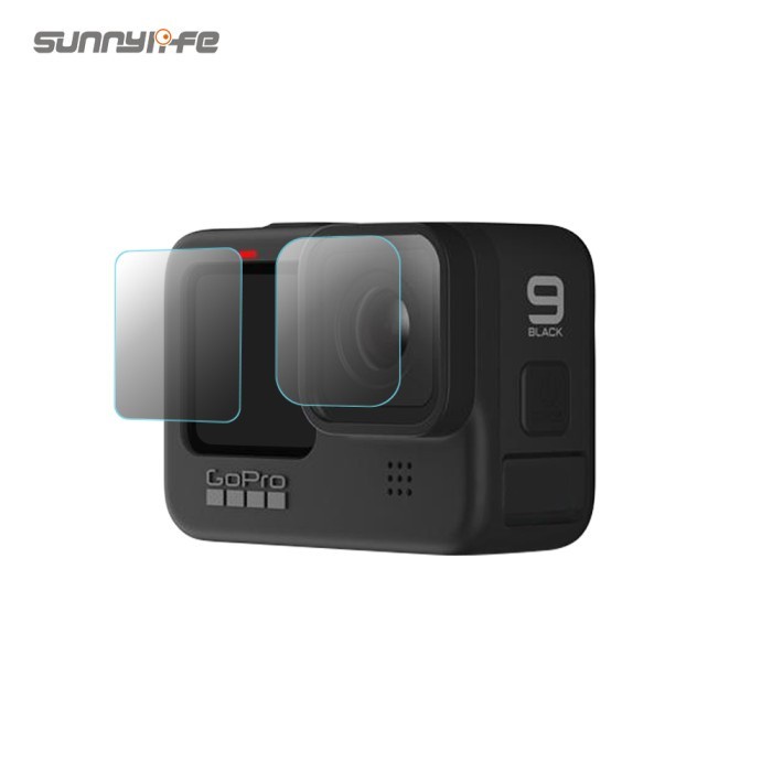 Sunnylife Tempered Glass Combo Screen and Lens for Gopro Hero 10 / 9 / 11