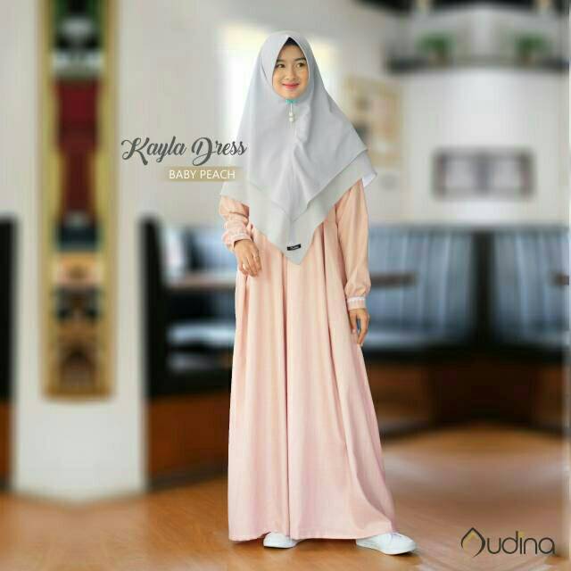 Gamis Audina/Kayla Dress by Ori Audina/Baju Muslim Gamis Audina