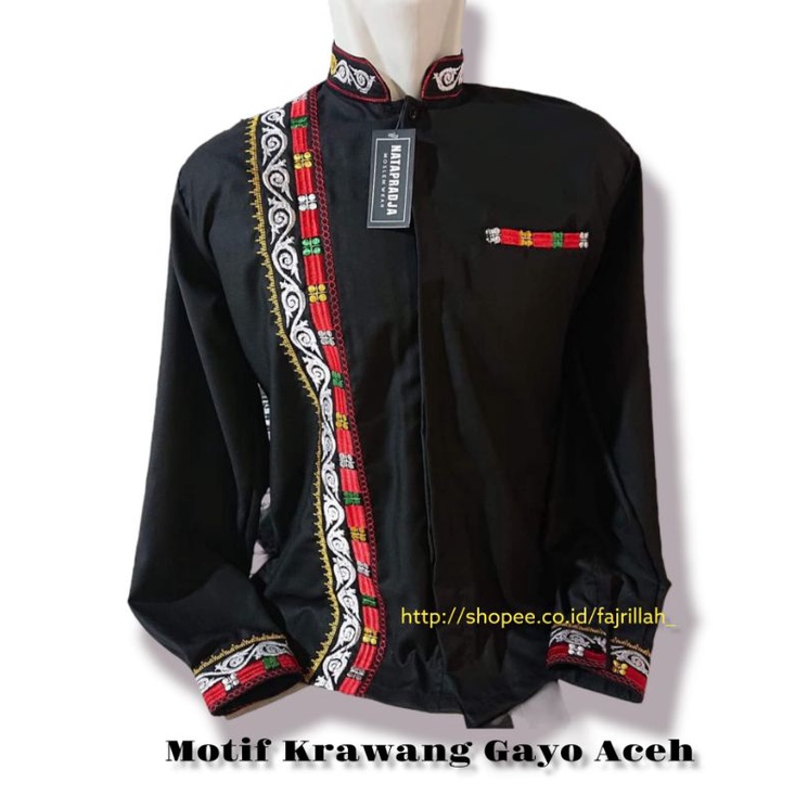 Koko Motif Kerawang Gayo ORI - Aceh