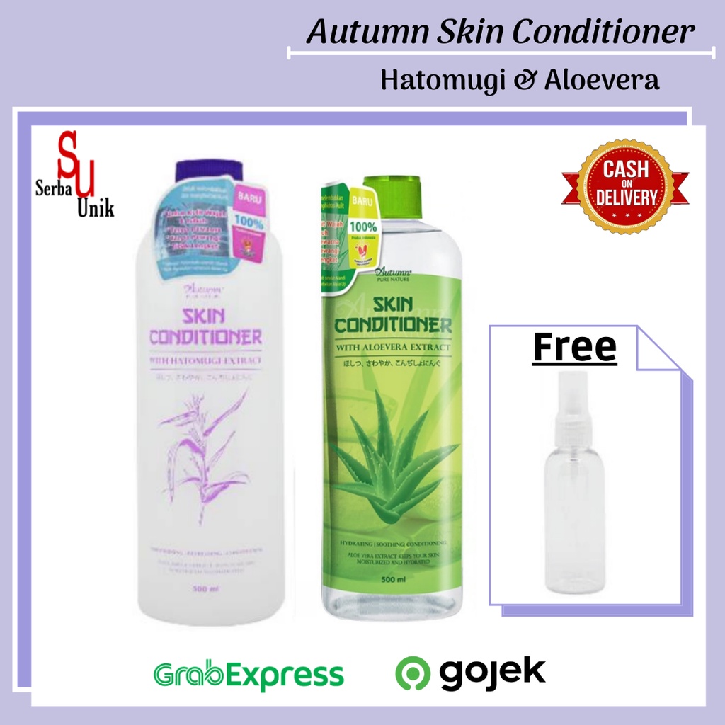 Autumn Skin Conditioner With Hatomugi 500ml Original BPOM