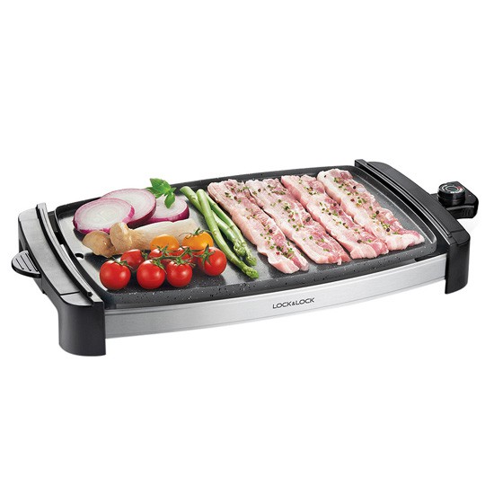 LocknLock Electric Grill Black EJG211BLK | Shopee Indonesia