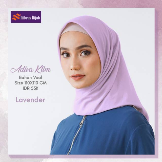 HIJAB SEGIEMPAT ADIVA KLIM || NIBRAS HIJAB