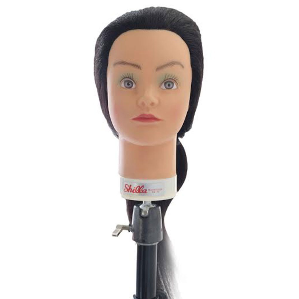 CAS . BONEKA Latihan Sanggul Potong Manequin Shilla HK-93