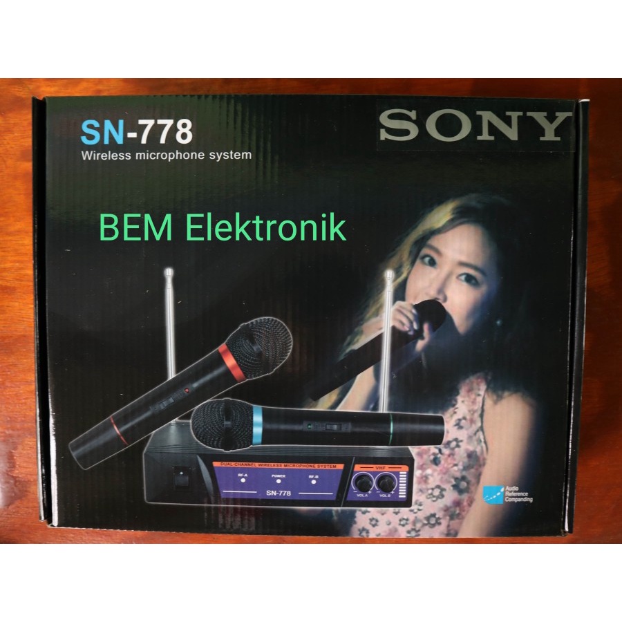 Microphone Wireless Sony SN-688/778/998
