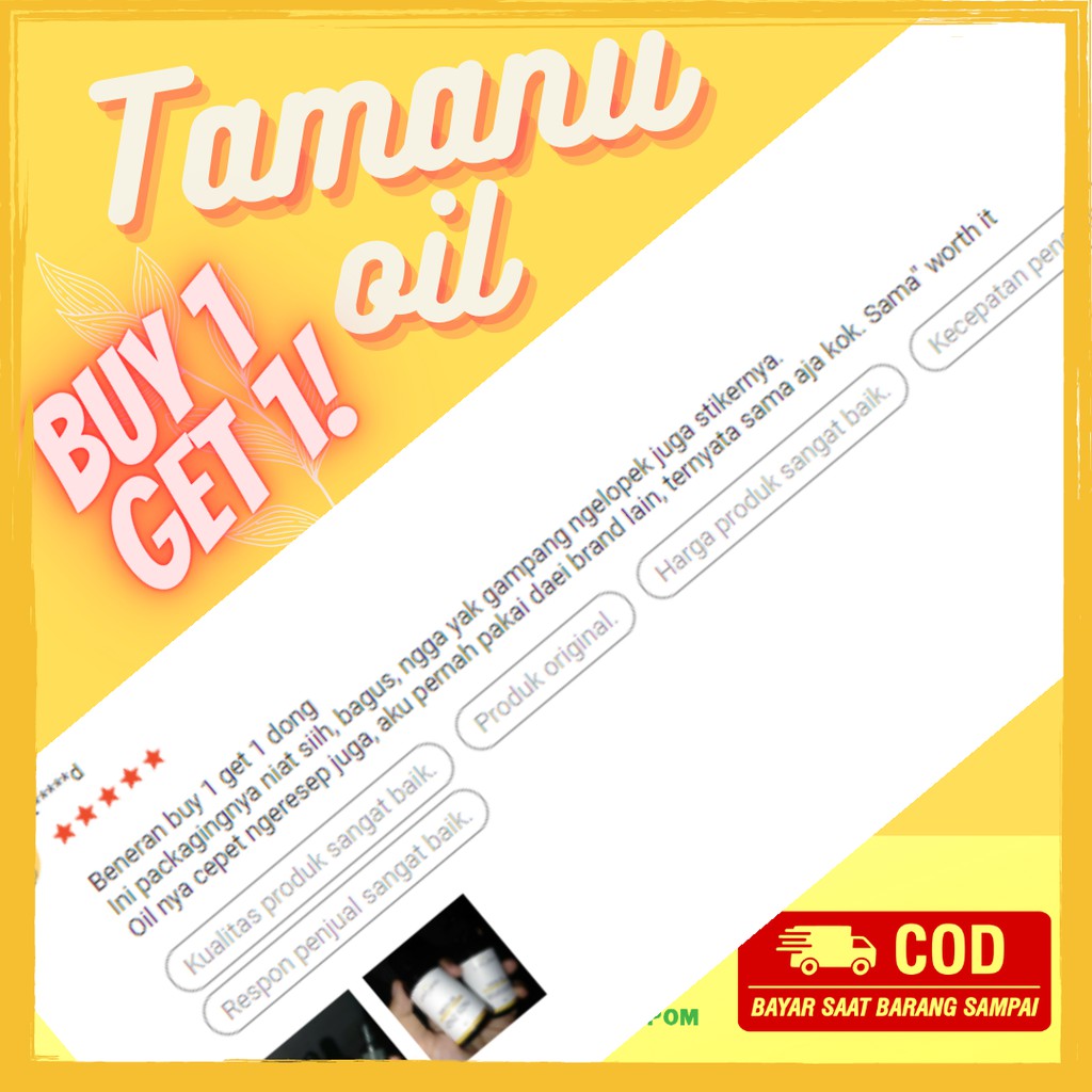 Tamanu oil  30 ml dan Almond 30 ml memudarkan bekas jerawat dan mengempeskan, bekas luka, stretch mark