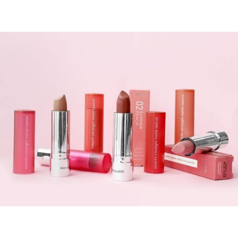 WARDAH COLORFIT ULTRALIGHT LIPSTICK - WARDAH -WARDAH LIPSTICK - WARDAH ULTRALIGHT LIPSTICK