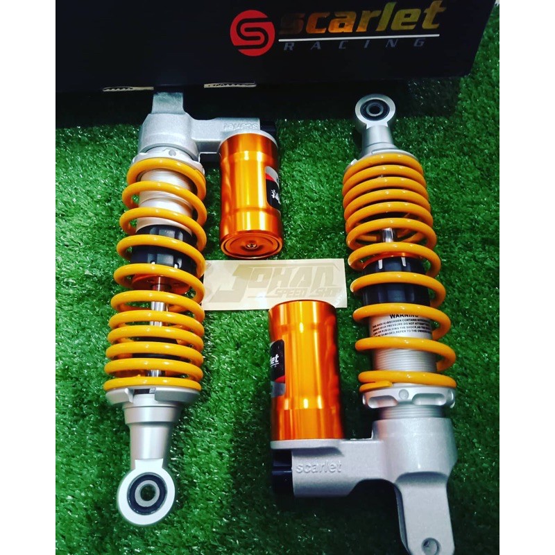 Shockbreaker Scarlet Racing Nmax Aerox Johan GarageReady stock Johan Motor  Shockbreaker Yamaha Nmax