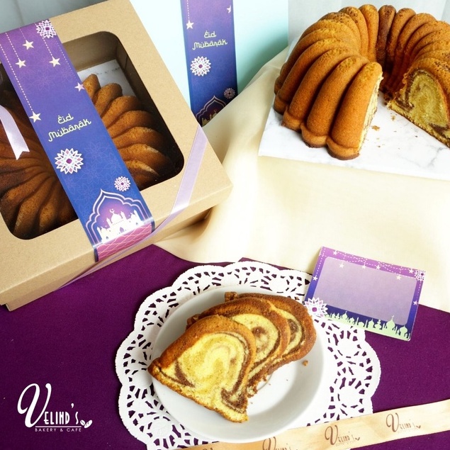 

Marble Cake/ Velind's Bakery/ Kue Marmer/Parcel Idul Fitri/Lebaran Hampers