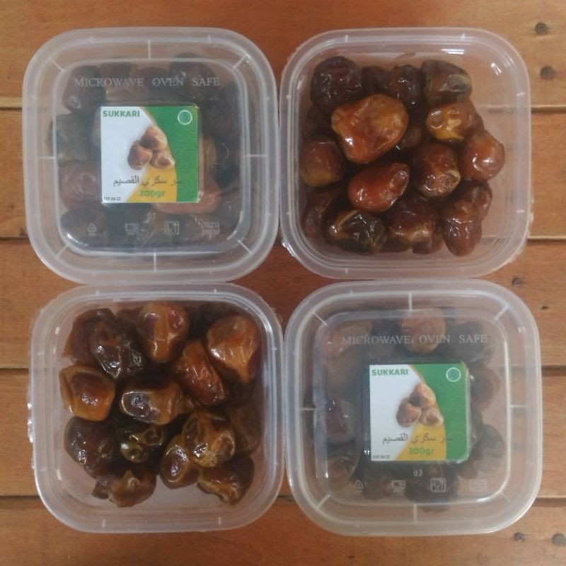 

Kurma Sukkari Al Qosim 300gr (Repack-Ori Saudi)