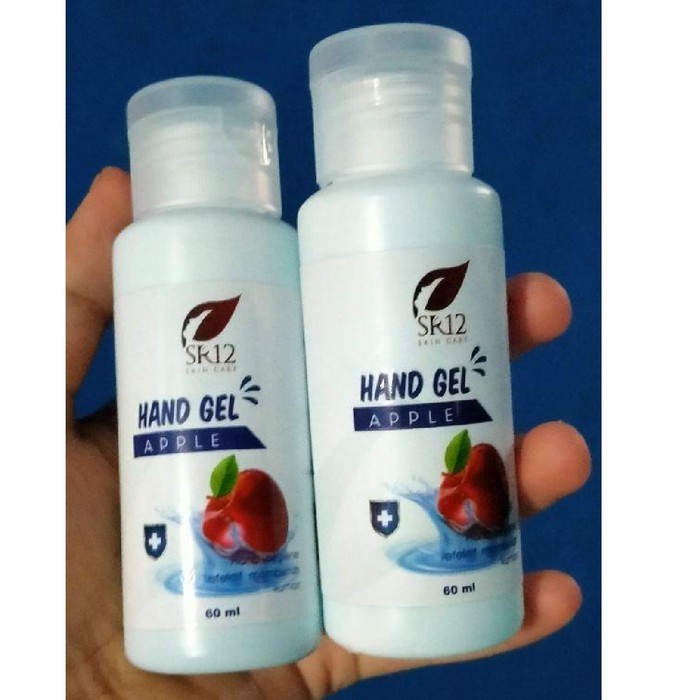 Hand Gel Apple SR12  Hand Sanitizer 100 ml BPOM HARGA DISTRIBUTOR