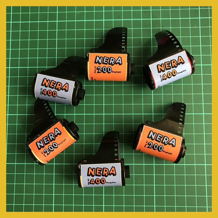 ROLL FILM NERA 200D DAN NERA 400T (3PCS)