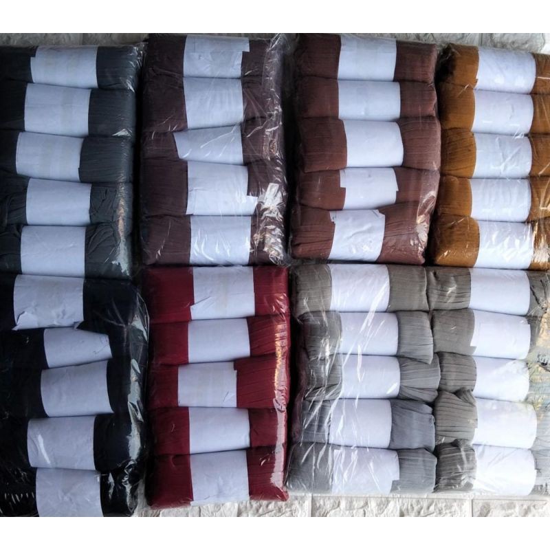 jilbab pasmina plisket