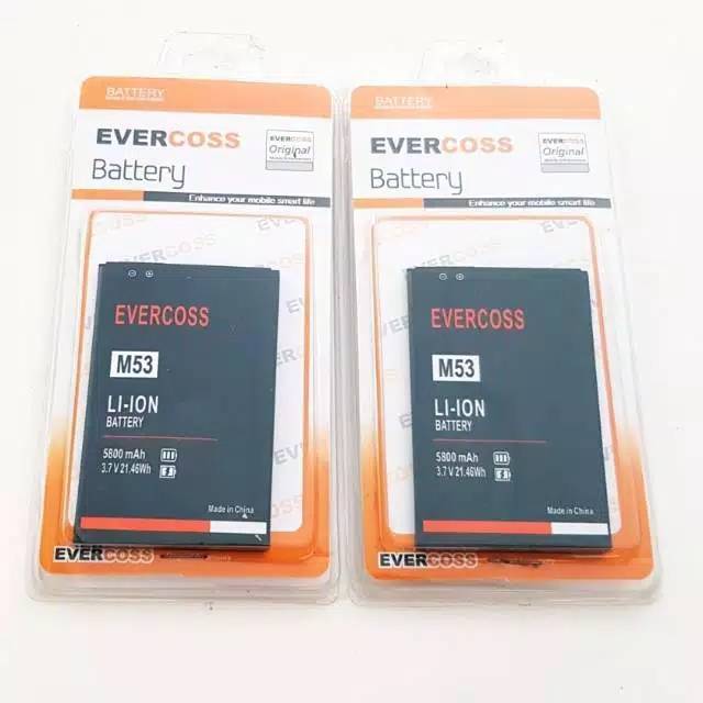 Batre bt evercoss M53 Original Cros M53