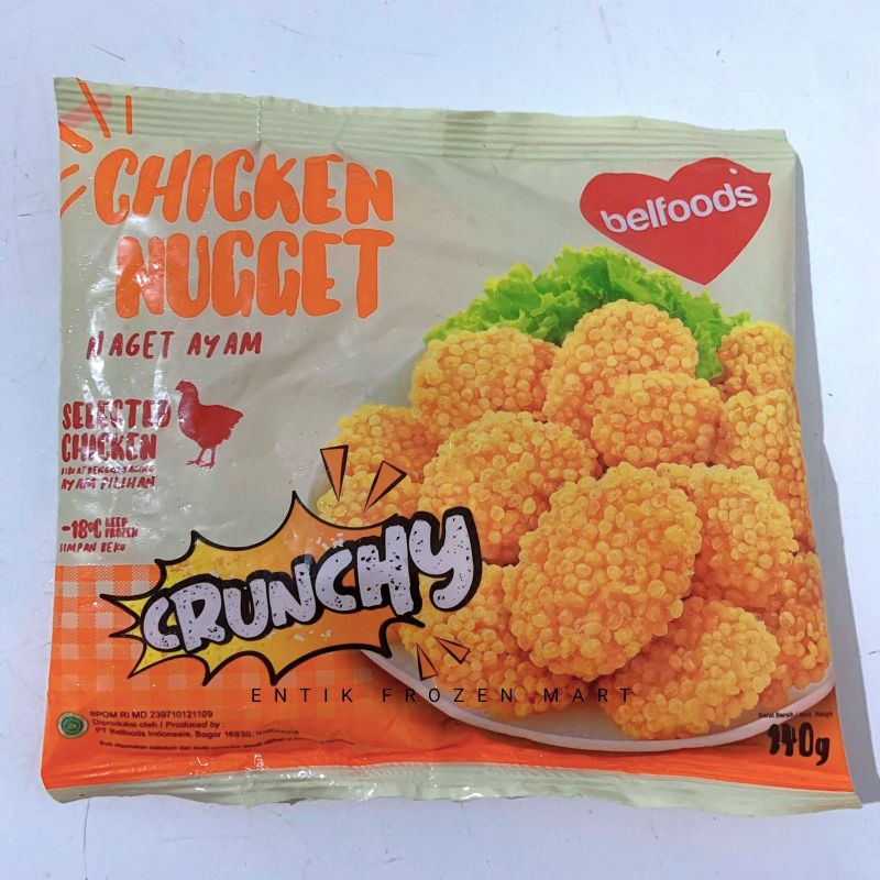 Jual Chicken Nugget Crunchy Belfoods Shopee Indonesia