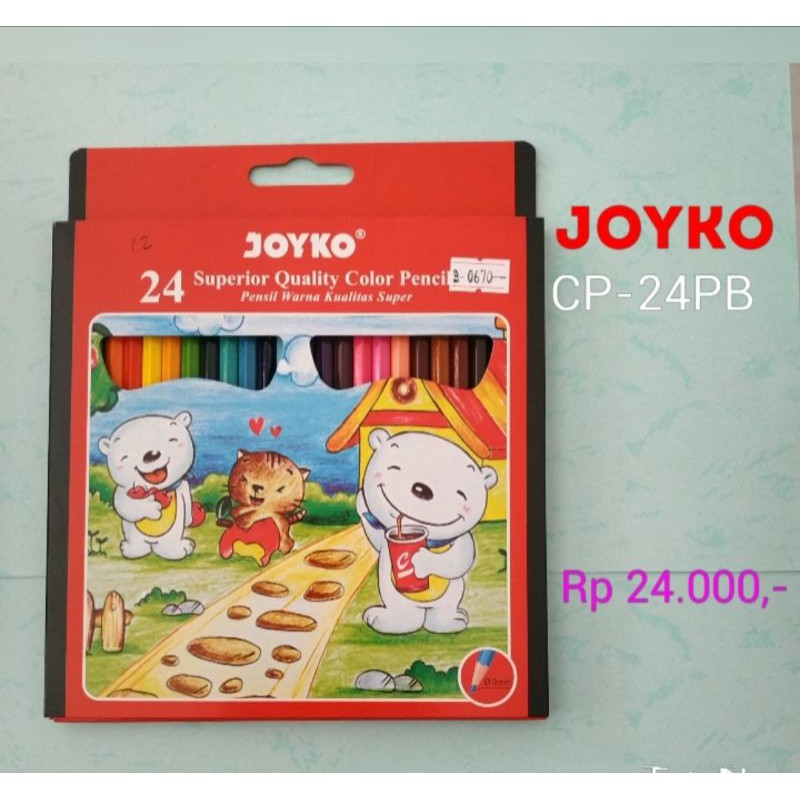 

Joyko pinsil warna CP-24PB