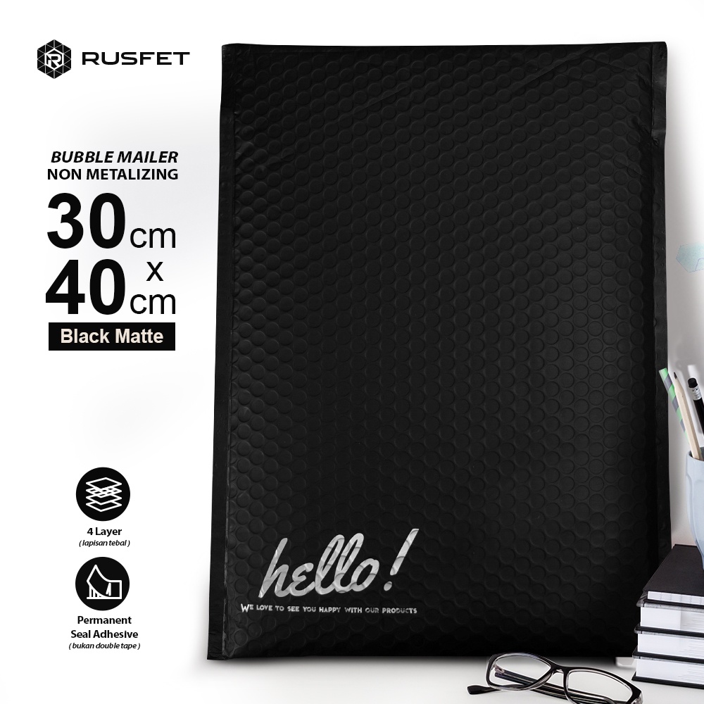 

Amplop Bubble Mailer Black 30x40 - Bubble Mailer Packing Murah Satuan