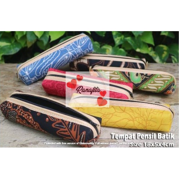 

Tempat Pensil / Kotak Pensil Batik