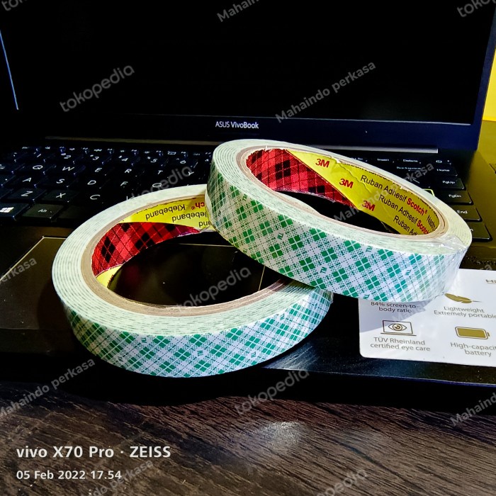 

Hadir Double Tape 4032 18Mm X 3M - Perekat Batik 3M Terbatas