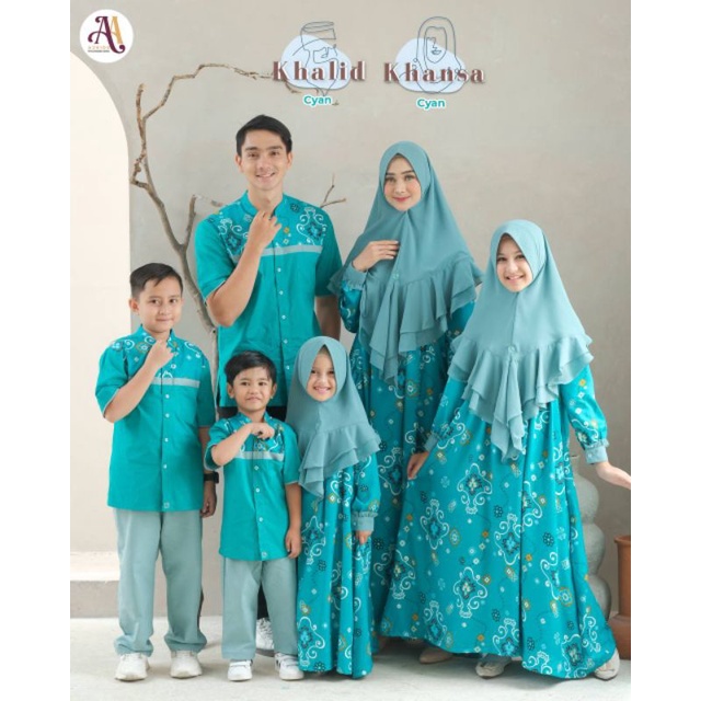 Sarimbit Keluarga Khalid Khanza by A2kids Ori Lebaran 2022