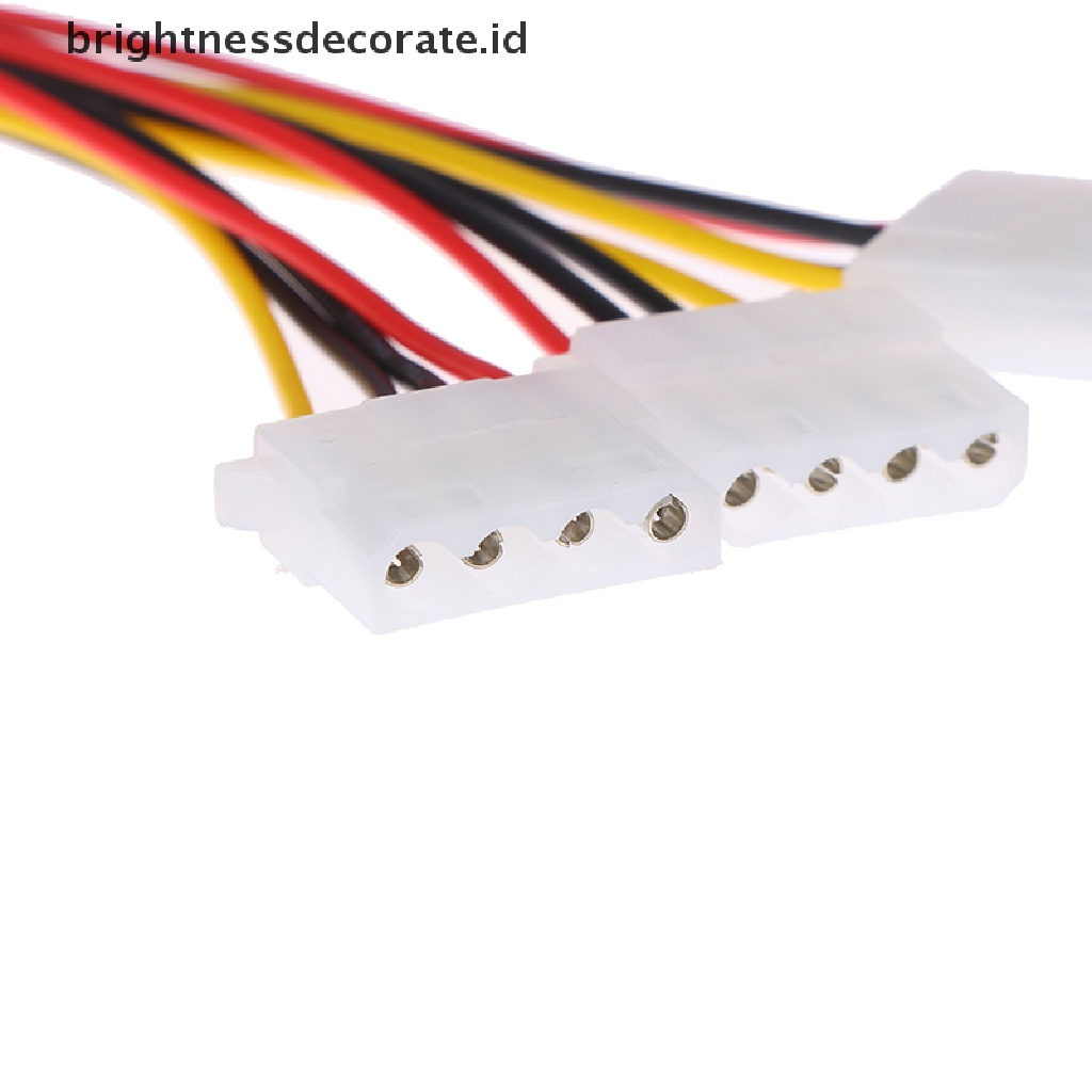 Kabel Adapter Splitter Power Supply 4 Pin Ide 1-to-3 Molex Ide
