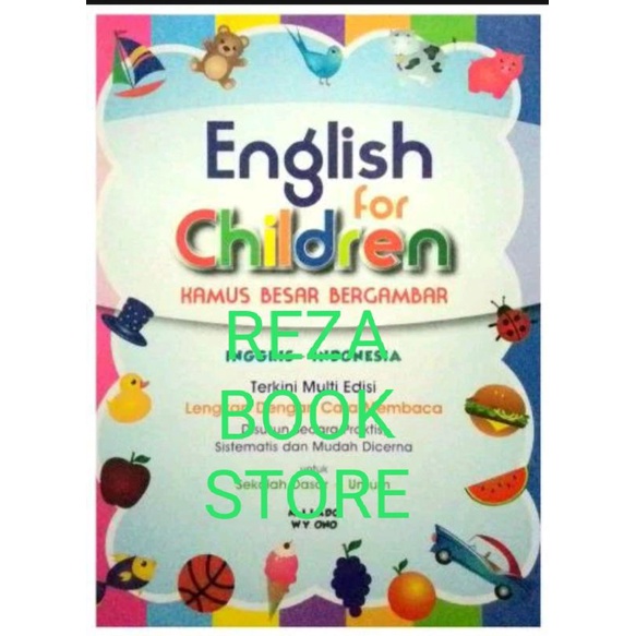 english for children kamus besar bergambar inggris-indonesia by mj lado wy ono