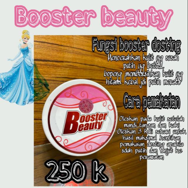 HB BOOSTER BEAUTY DOSTING ORIGINAL UNTUK KULIT SUSAH PUTIH