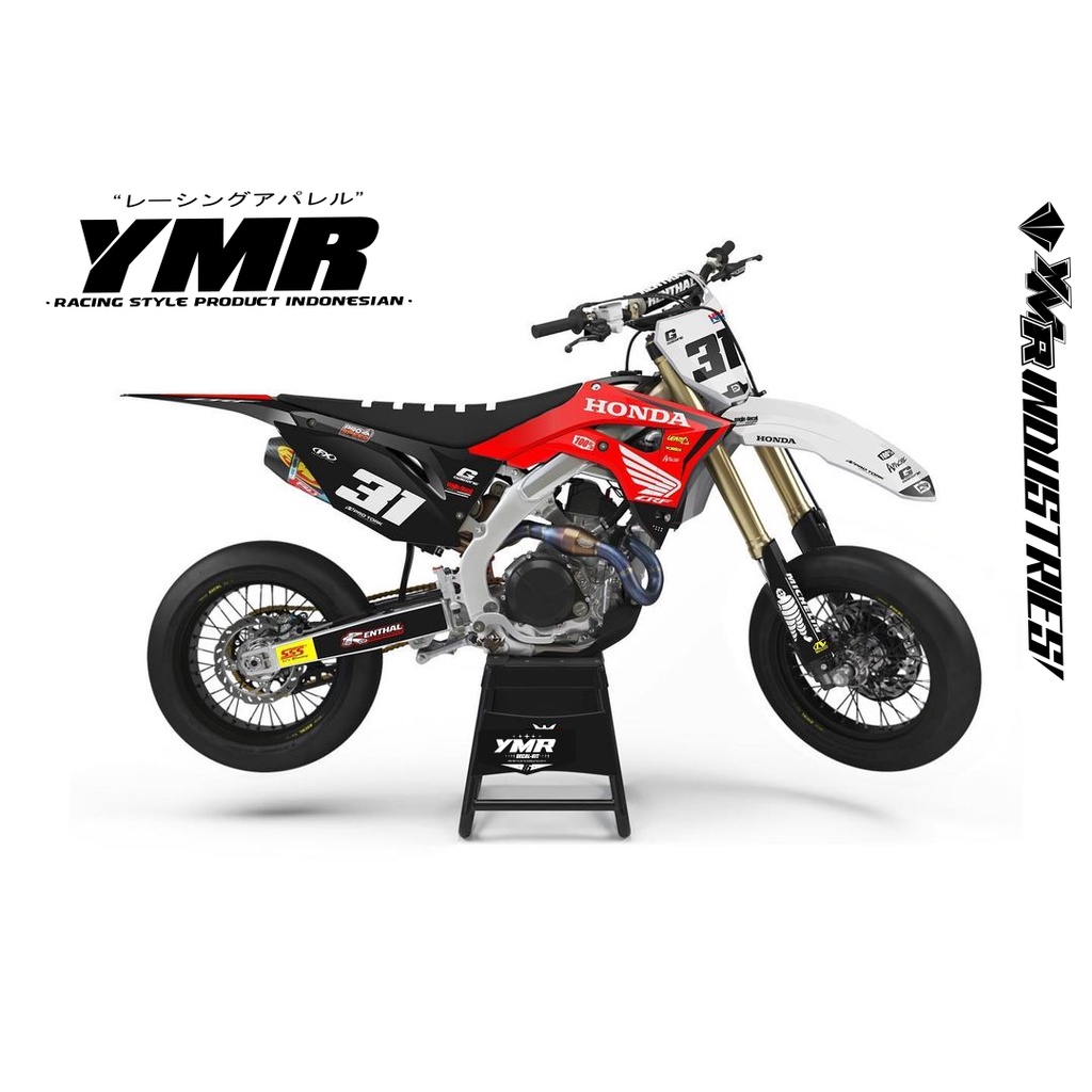 Decal crf150L - stiker crf 150L - decal klx bf - decal d tracker full body