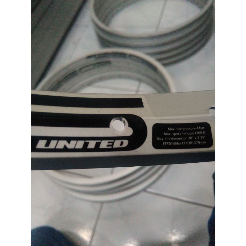 Velg sepeda ring20 36 hole