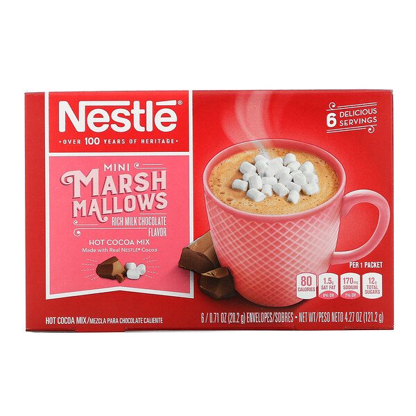 Jual Nestle Hot Cocoa Mix Mini Marshmallows 6 Sachet 20.2 Gr | Shopee ...