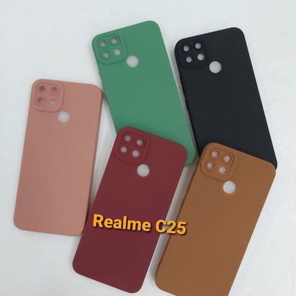 Case ProCamera Soft Matte With Camera Protector 9D Realme 7i C17 C20 C21 C21Y C25 C53 9pro plus