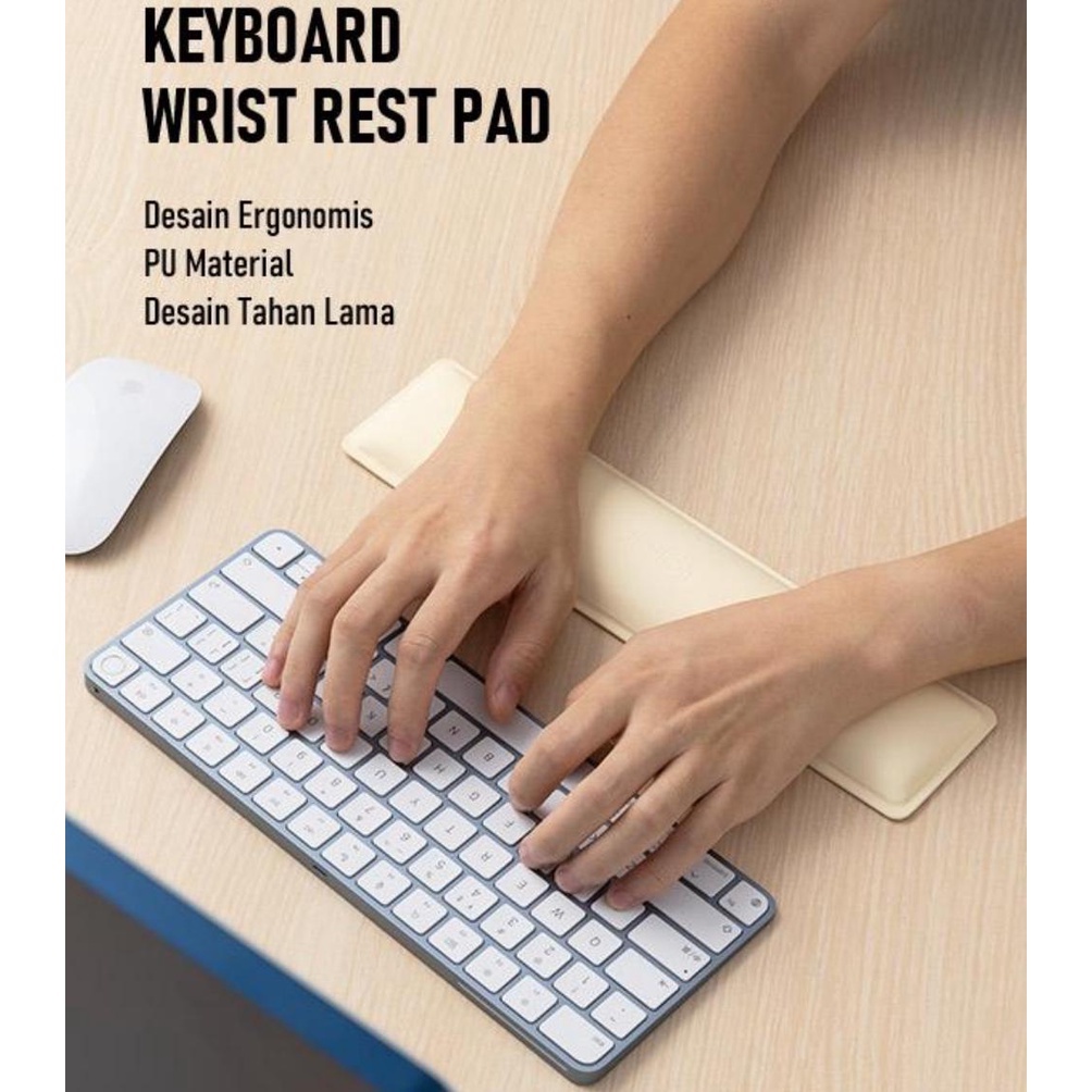 Robot RW02 Keyboard Wrist Rest Pad Memory Foam Wristpad (new RW01 ) garansi original 1 th