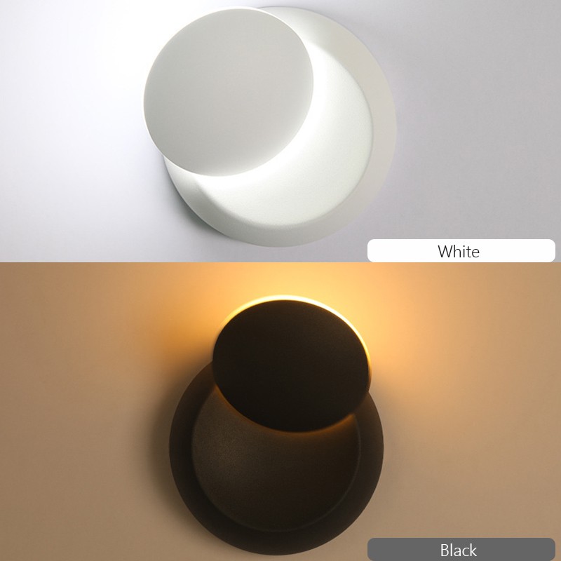 Lampu Dinding Wall Lamp LED Lampu Modern Minimalis Moon Light