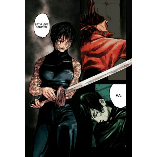 split soul sword maki zenin jujutsu kaisen cosplay